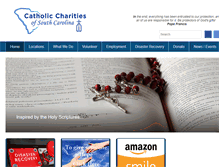 Tablet Screenshot of charitiessc.org